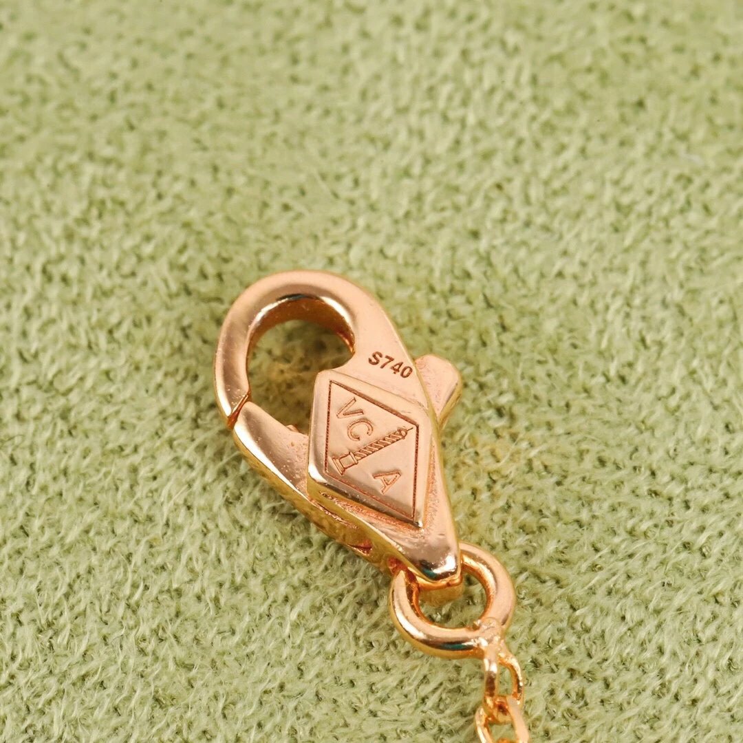 Van Cleef&Arpels VCA alhambra Bracelet mini diamond - LITELUX