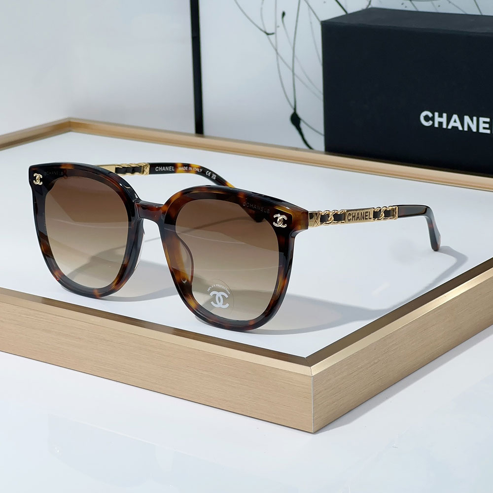 Chanel Mirror Logo Decoration Sunglasses Top quality （） - LITELUX