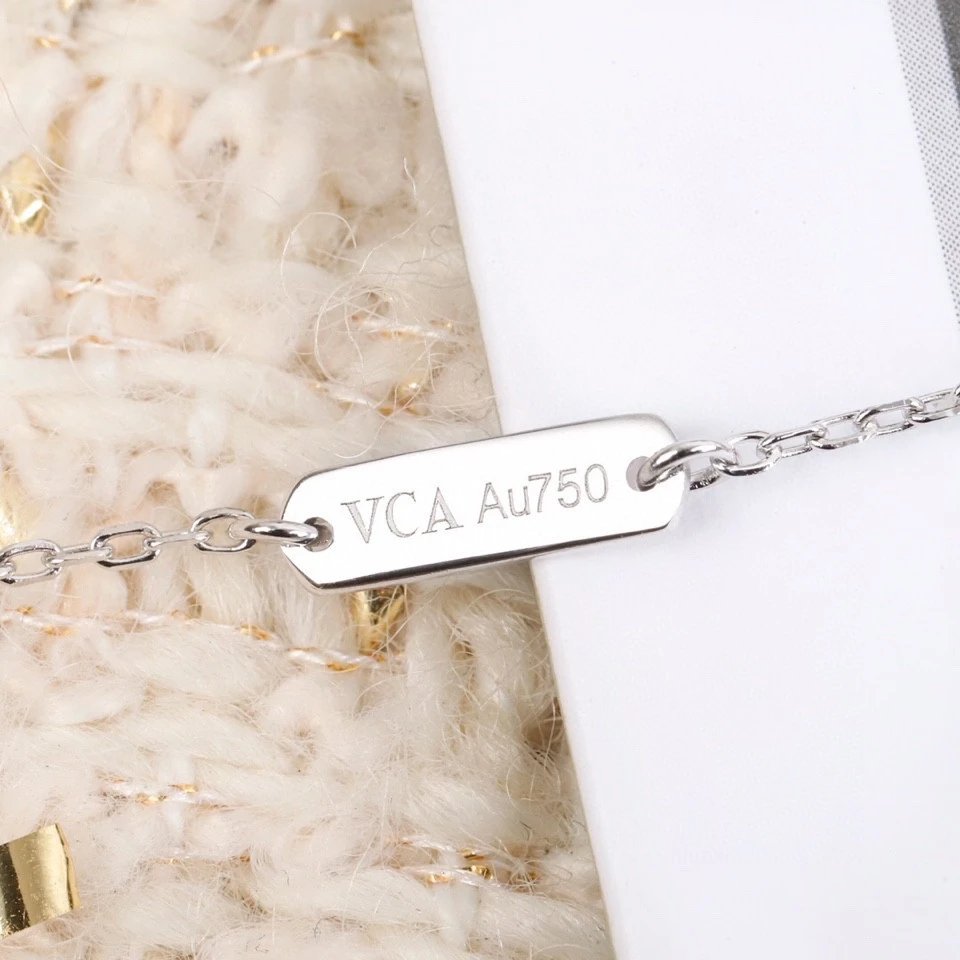 Van Cleef&Arpels VCA turquoise butterfly Necklace - LITELUX