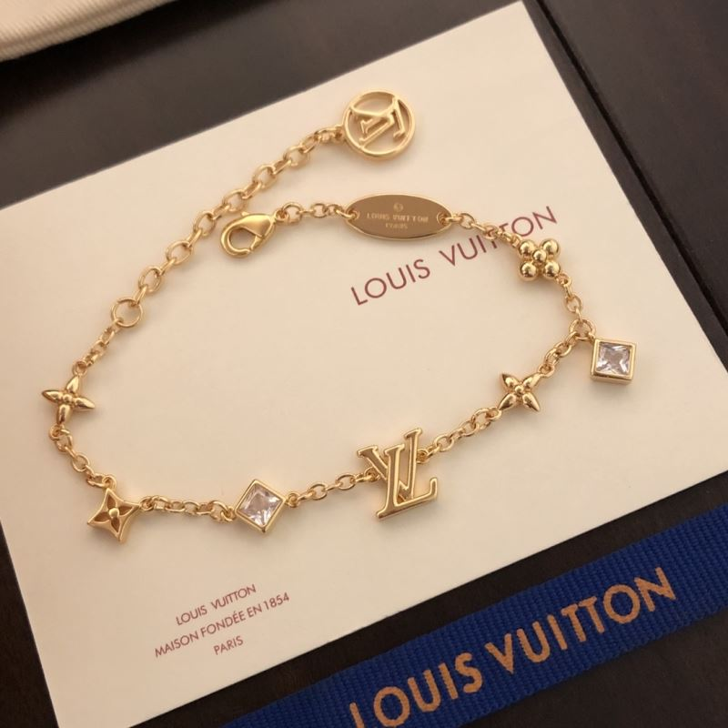 Louis Vuitton LV Diamond Bracelets M1040A & Necklaces M01322 - Golde Bracelets - LITELUX