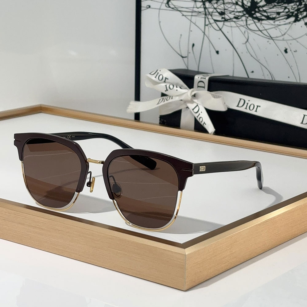 DiorPlate Frame Elegant And Beautifulsunglasses Top quality () - LITELUX