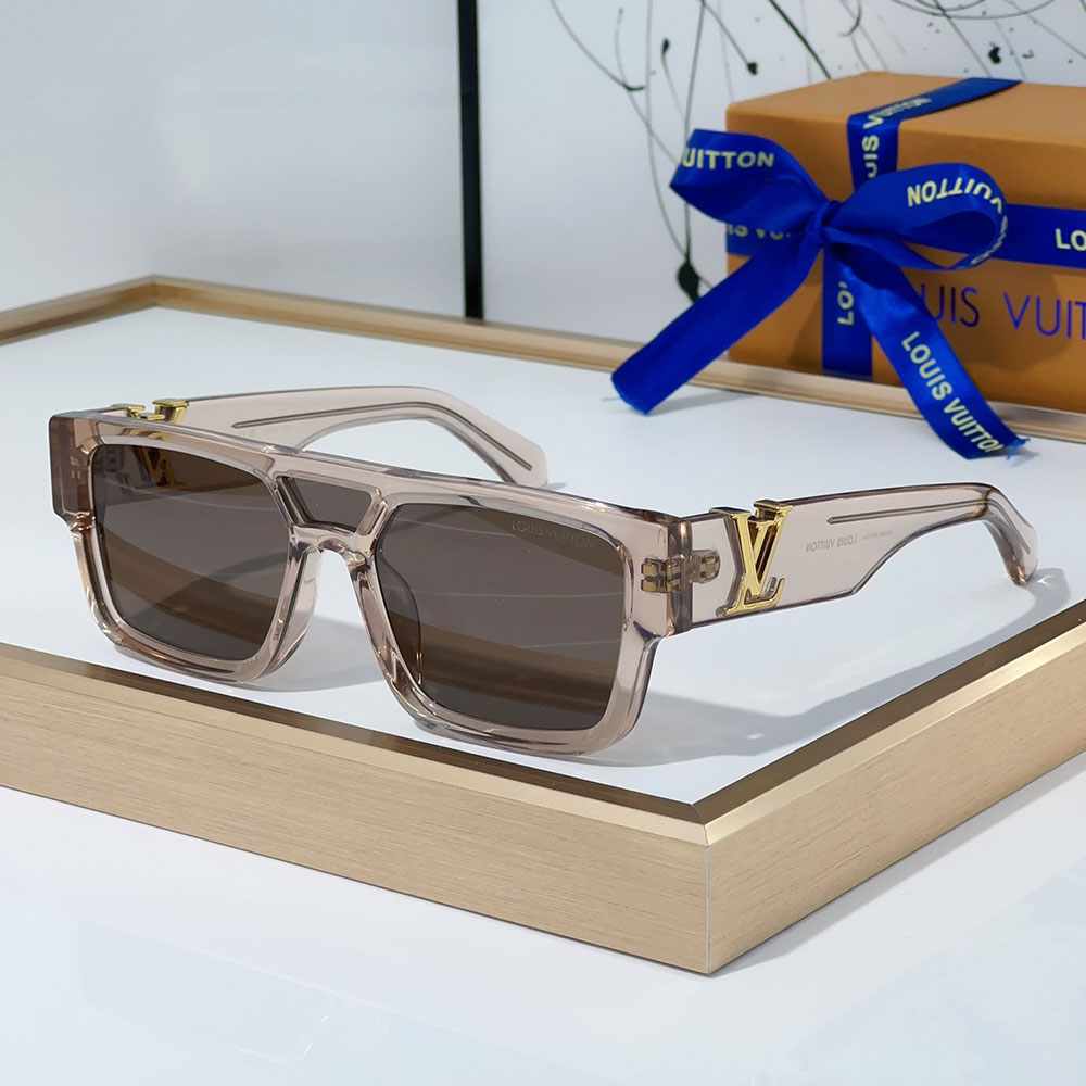 Louis Vuitton LVMirror leg Logo sunglasses Top quality （） - LITELUX