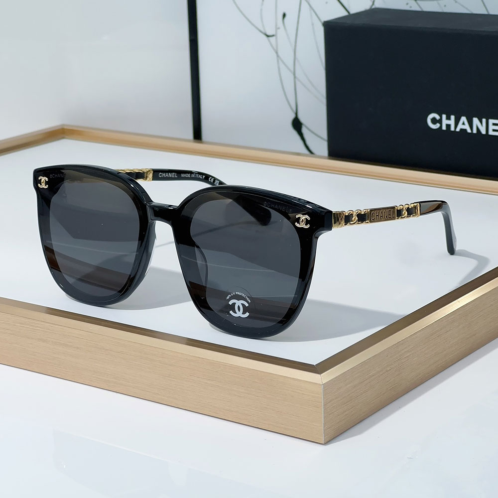 Chanel Mirror Logo Decoration Sunglasses Top quality （） - LITELUX