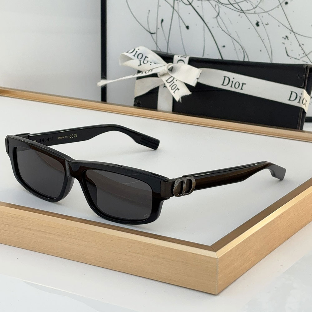 Dior Mirror Leg Stereoscopic Logo Acetate Fibre sunglasses Top quality() - LITELUX