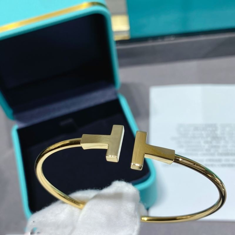 Tiffany Double T Bracelet - Gold - LITELUX
