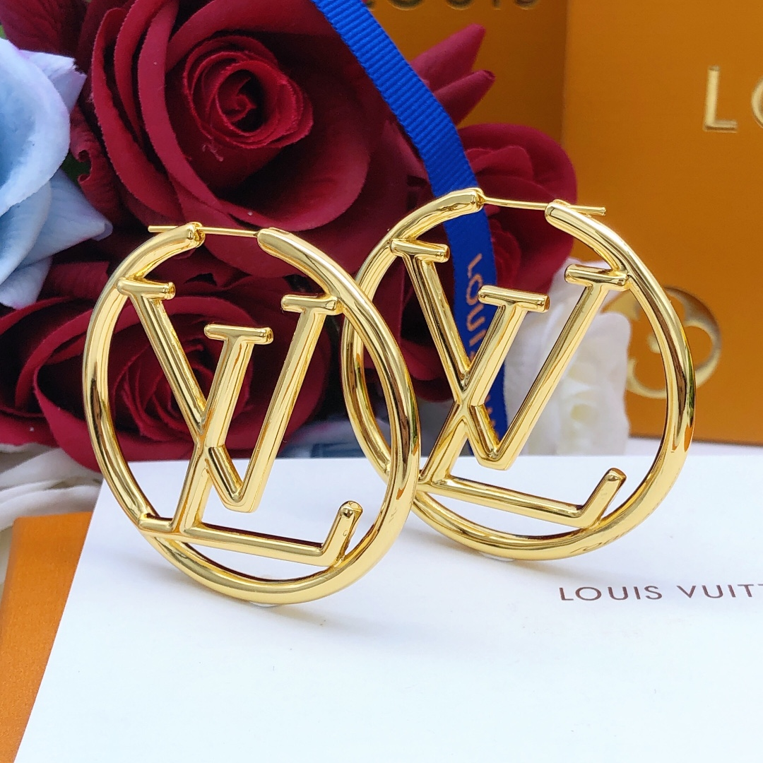 Louis Vuitton LV Circle Earrings - LITELUX