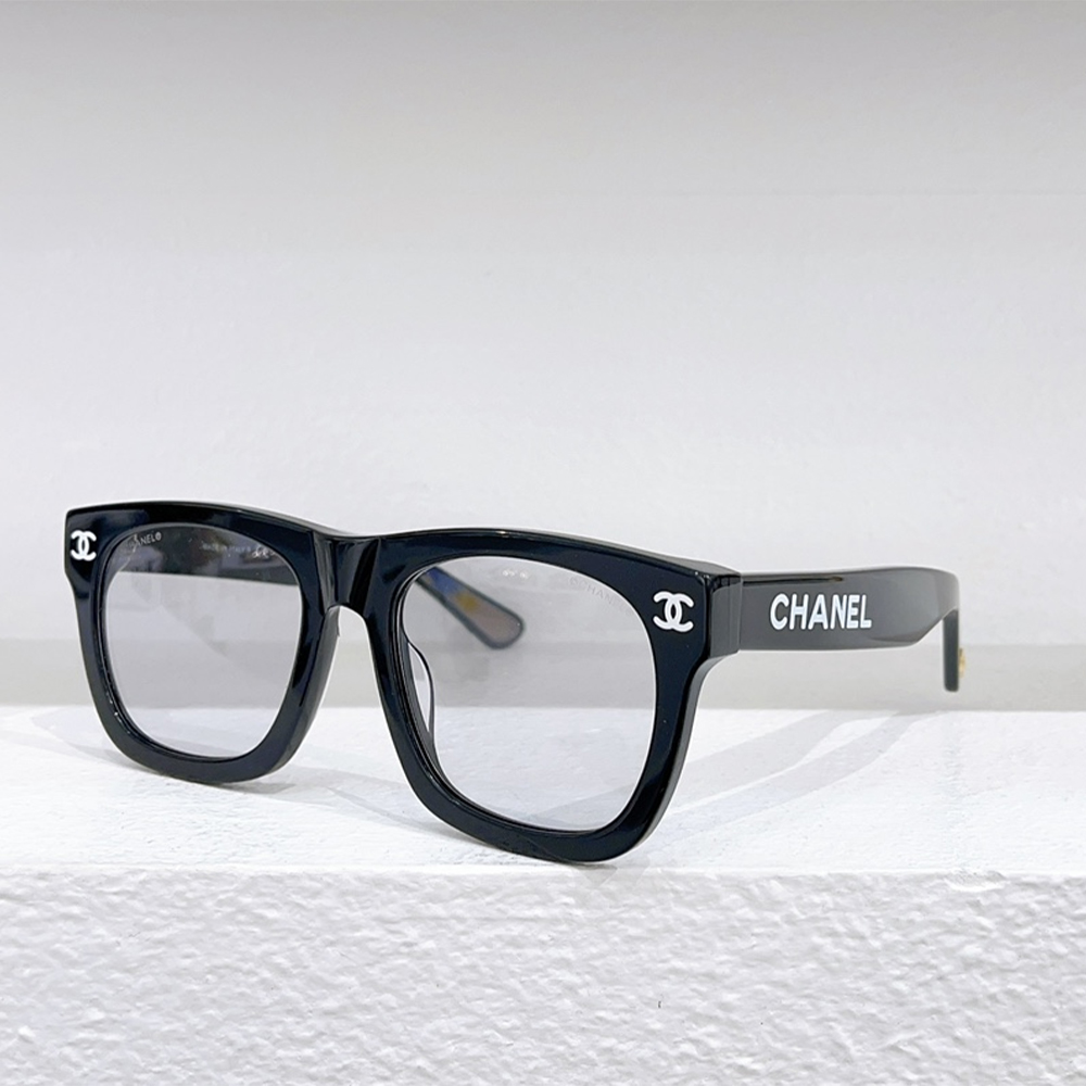 Chanel Thick Round Frame Sunglasses Top Quality （） - LITELUX