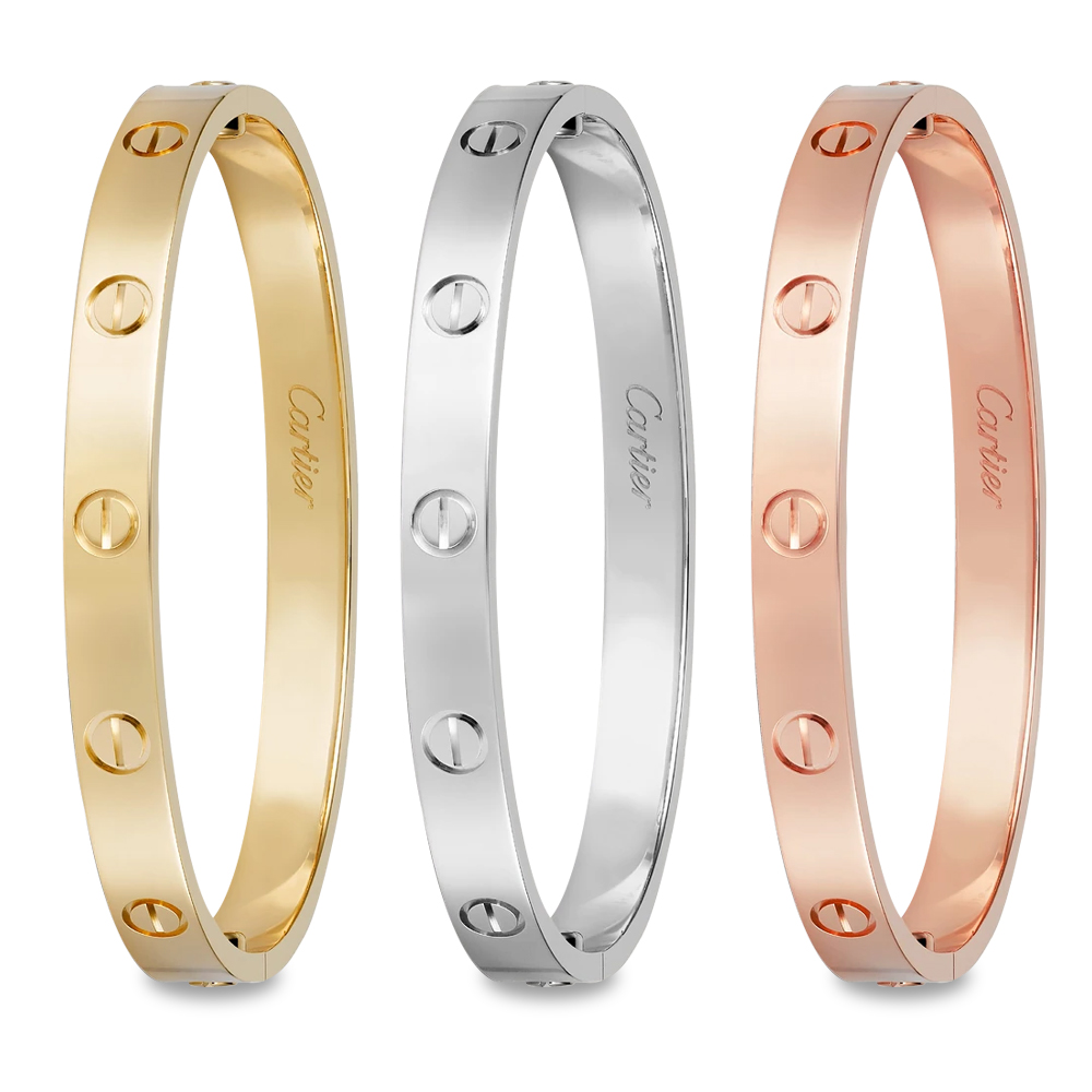 Cartier Love Narrow bracelet 3 Colors - LITELUX