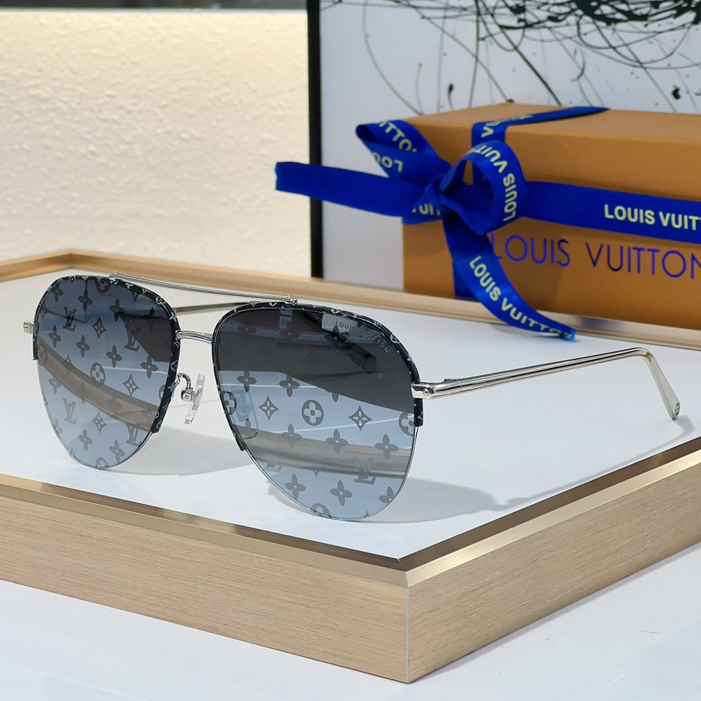 Louis Vuitton LV Frame Logo sunglasses Top quality （） - LITELUX