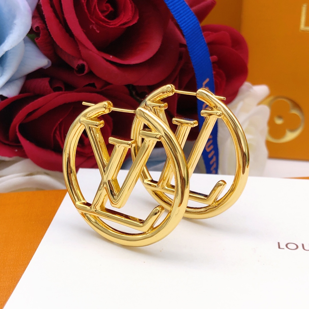 Louis Vuitton LV Circle Earrings - LITELUX