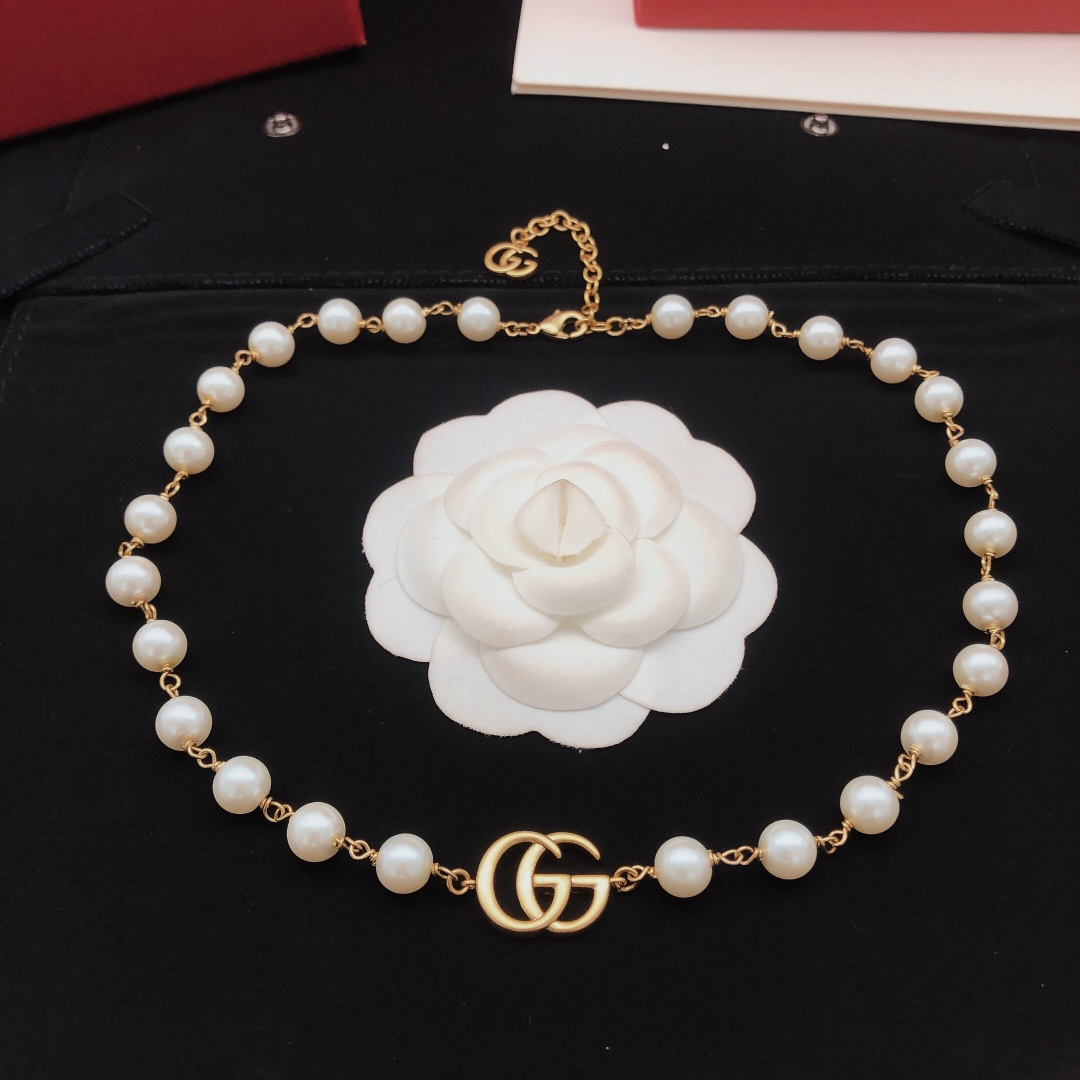 Gucci Pearl Necklace - LITELUX