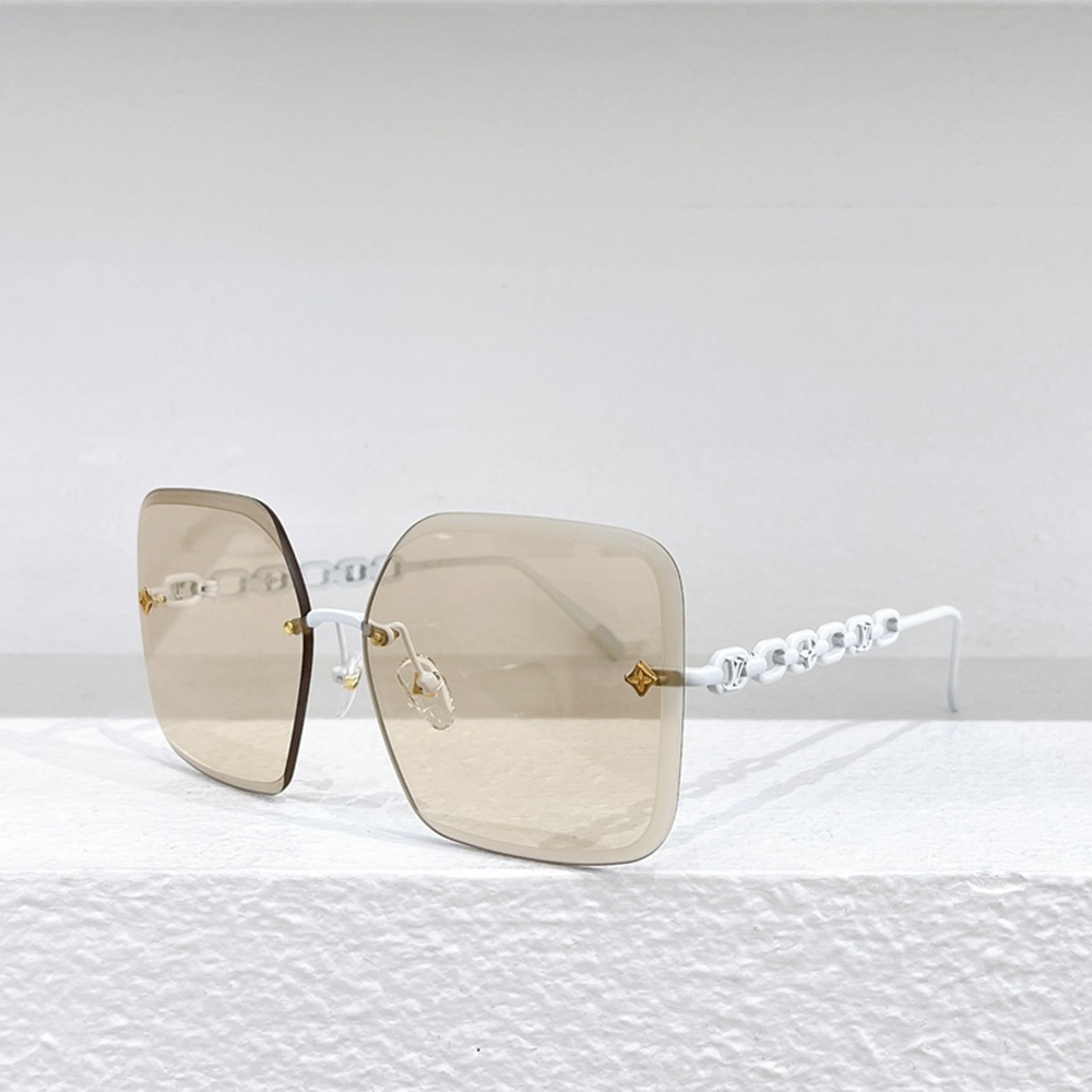 Louis Vuitton LV Square Irregular Sunglasses Top Quality （） - LITELUX