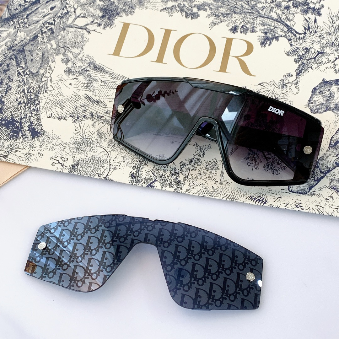 Dior XTREM MUOne-piece Box Sunglasses Top quality () - LITELUX