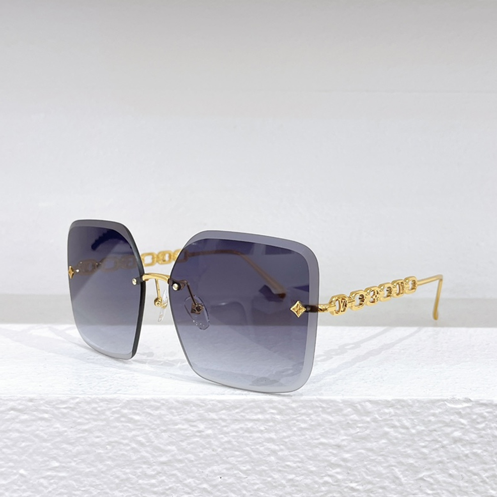 Louis Vuitton LV Square Irregular Sunglasses Top Quality （） - LITELUX