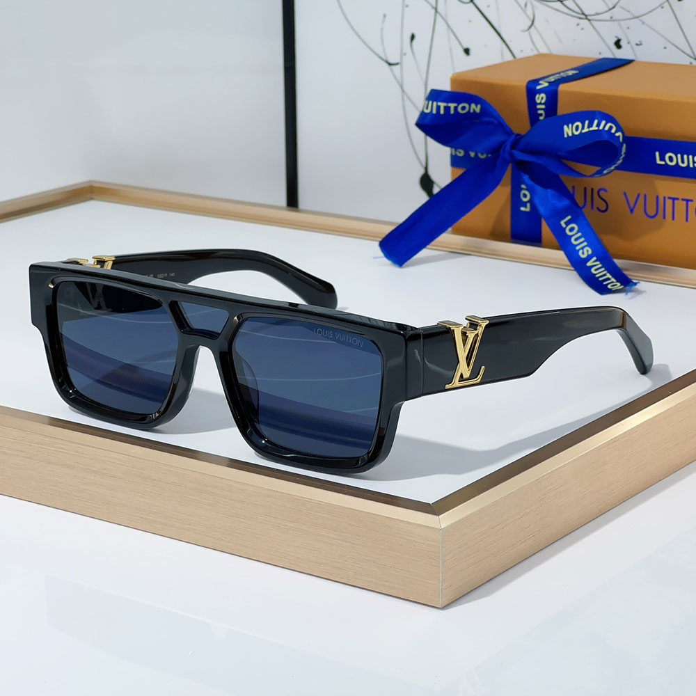 Louis Vuitton LVMirror leg Logo sunglasses Top quality （） - LITELUX