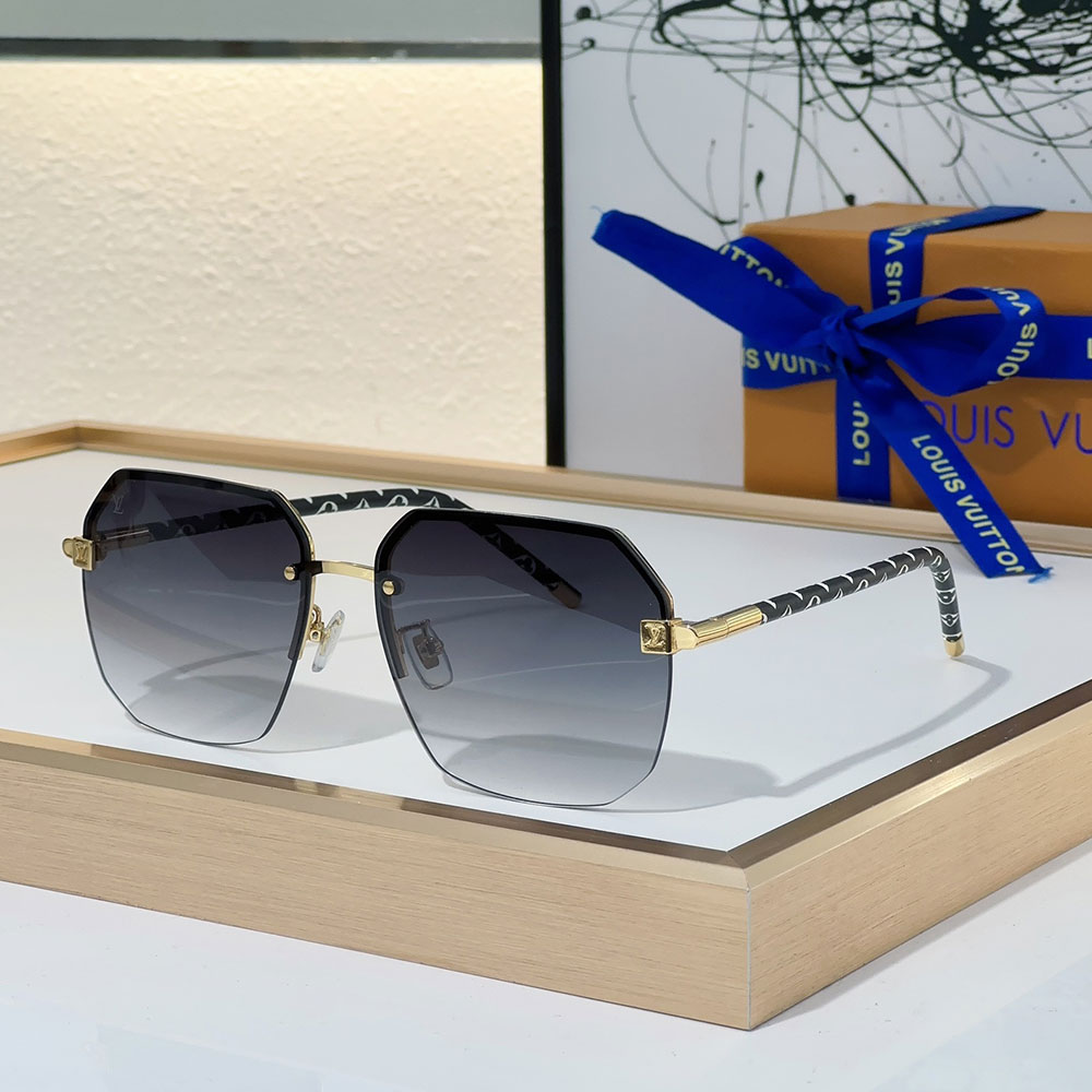Louis Vuitton LV Clockwise Canvas sunglasses Top quality （） - LITELUX