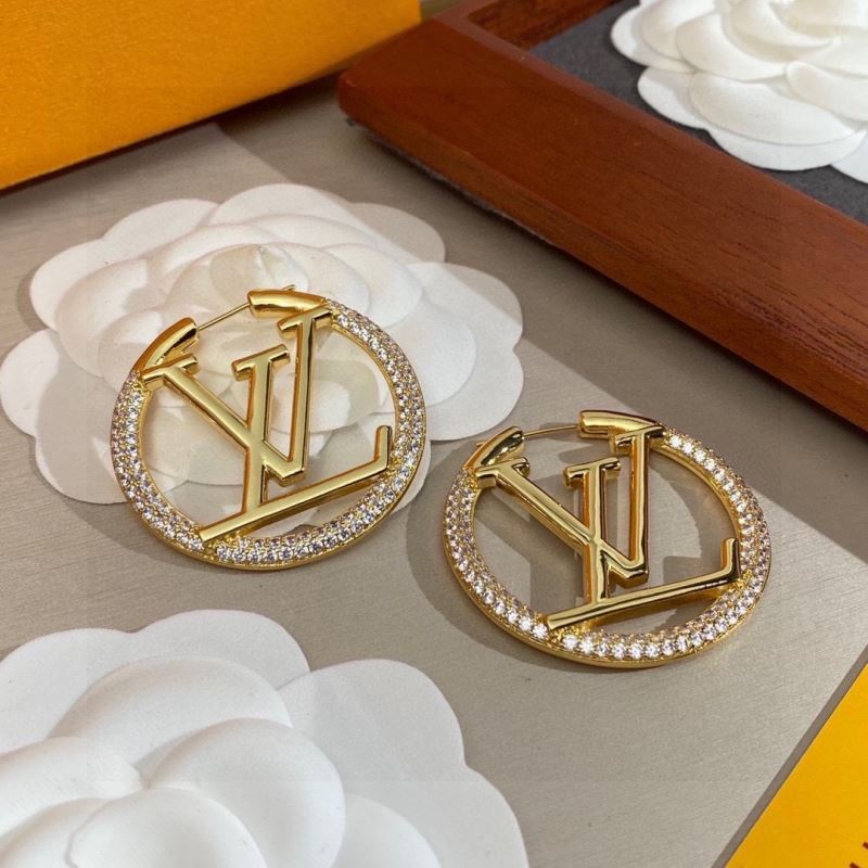 Louis Vuitton LV Earrings - Gold - LITELUX
