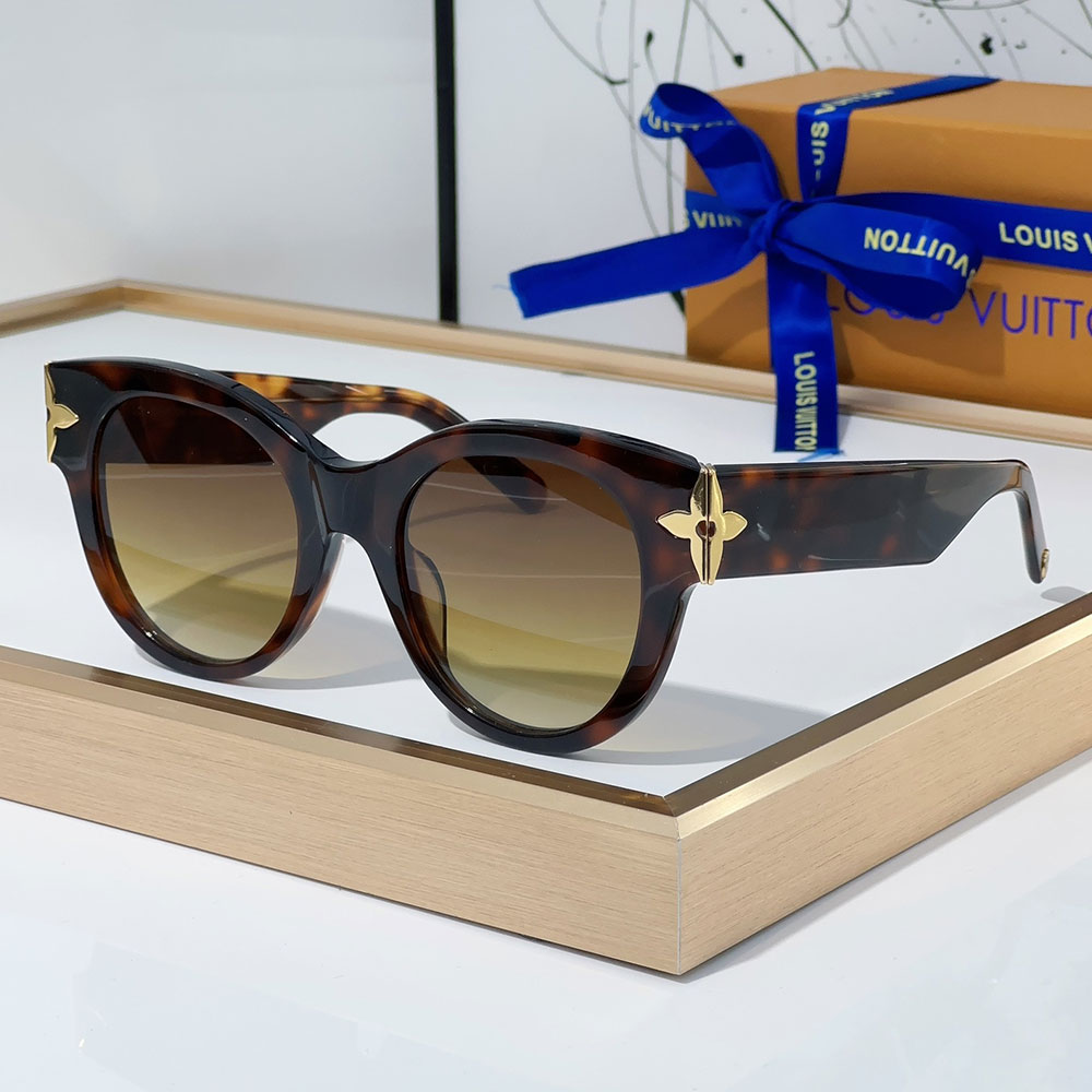 Louis Vuitton LV Clockwise Canvas sunglasses Top quality （） - LITELUX