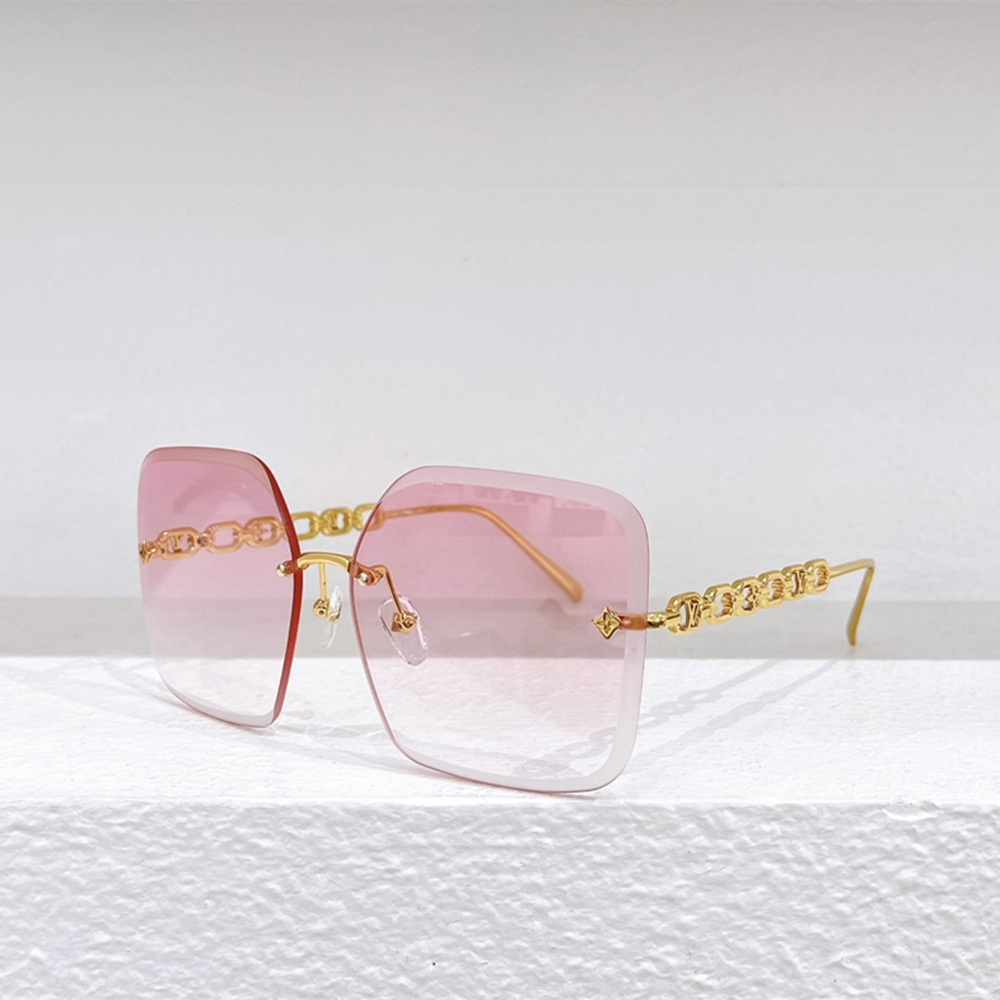 Louis Vuitton LV Square Irregular Sunglasses Top Quality （） - LITELUX