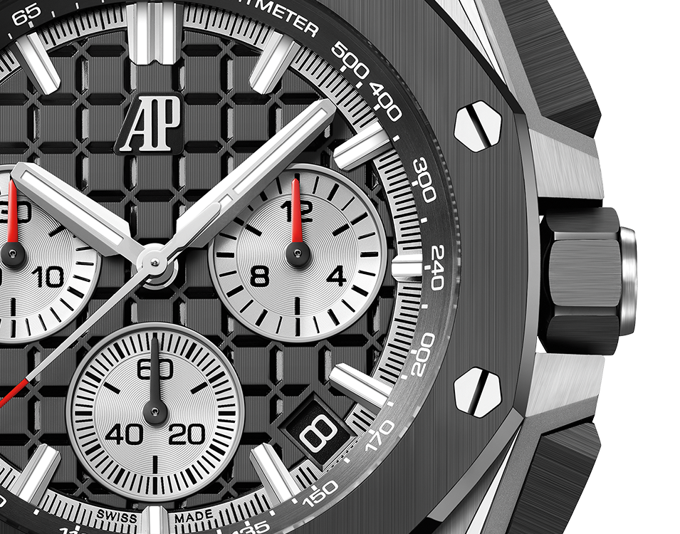 OFFSHORE Black Dial CHRONOGRAPH 43mm - LITELUX