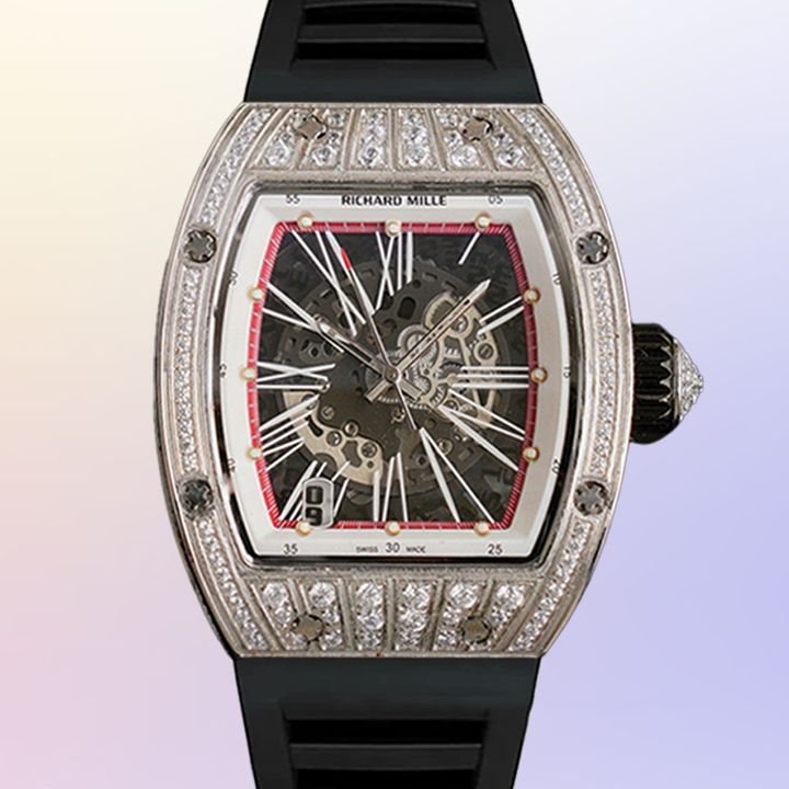Richard Mille RM52-02 Around 43mm Men RM52-02-016 Silver-tone - LITELUX