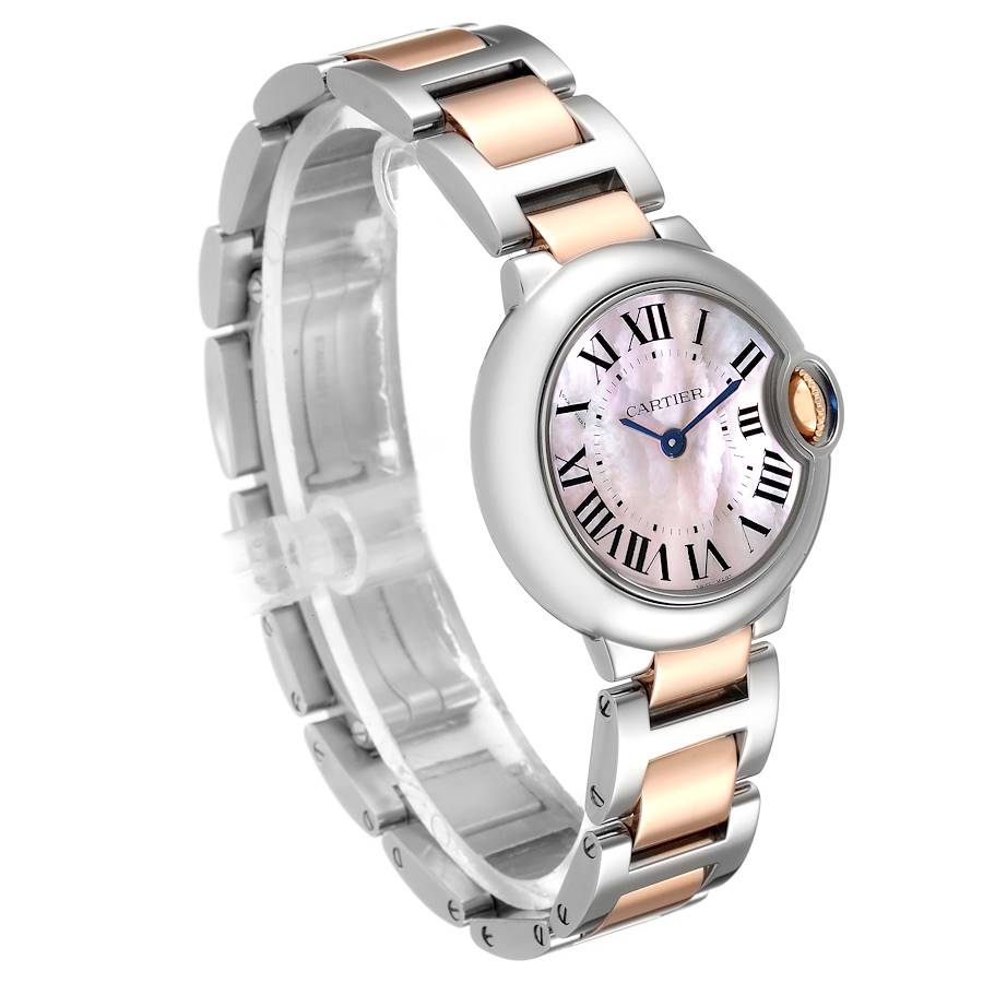 BALLON BLEU Pink Mother of Pearl Dial 28mm - LITELUX