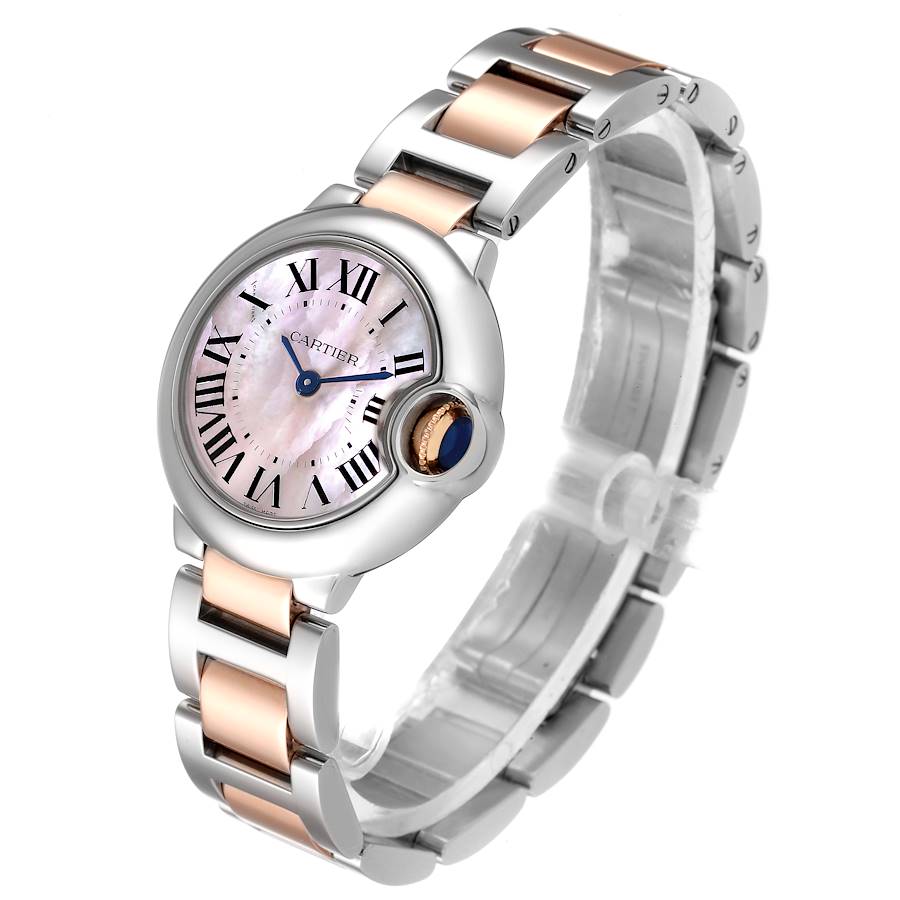 BALLON BLEU Pink Mother of Pearl Dial 28mm - LITELUX