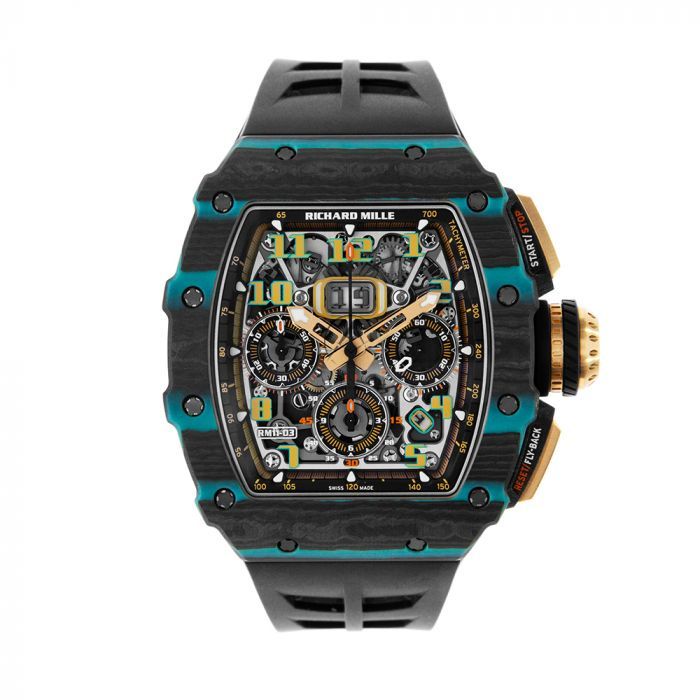 Richard Mille RM11-03 Ultimate Edition Flyback Chronograph in carbon - LITELUX
