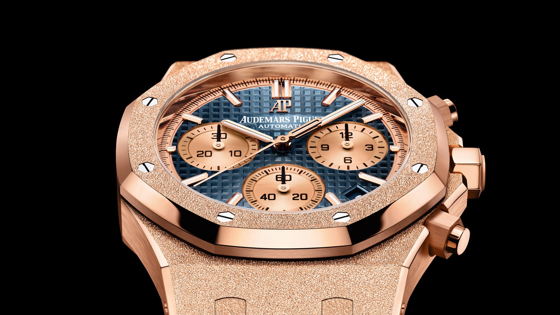 ROYAL OAK FROSTED GOLD CHRONOGRAPH Blue Dial 41mm - LITELUX