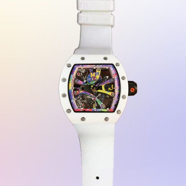 Richard Mille RM53-01 Men Around 5043mm RM53-01-004 White Mechanical - LITELUX