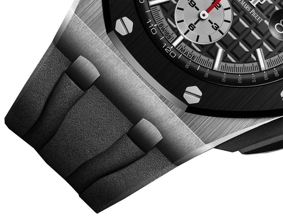 OFFSHORE Black Dial CHRONOGRAPH 44mm - LITELUX