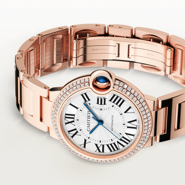 BALLON BLEU Diamond Rose Gold 36mm - LITELUX