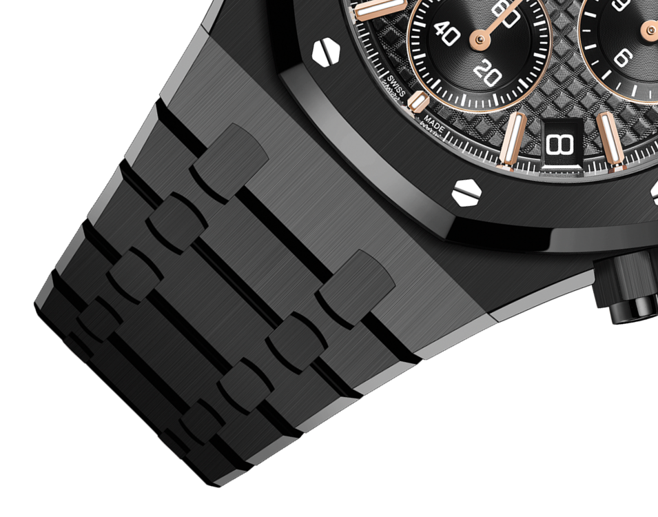ROYAL OAK Black Ceramic  CHRONOGRAPH 41mm - LITELUX