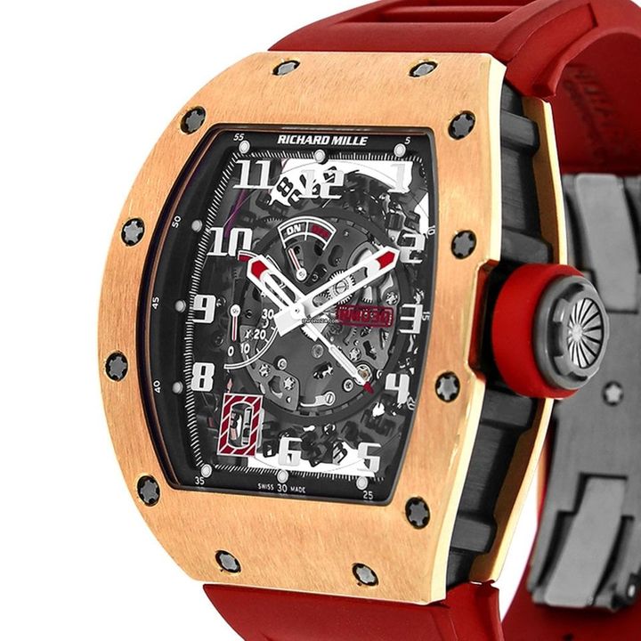 Richard Mille RM 030 Limited Edition 18K Rose Gold & Titanium Transparent Dial - LITELUX