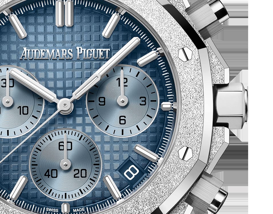 ROYAL OAK FROSTED CHRONOGRAPH Blue Dial 41mm - LITELUX