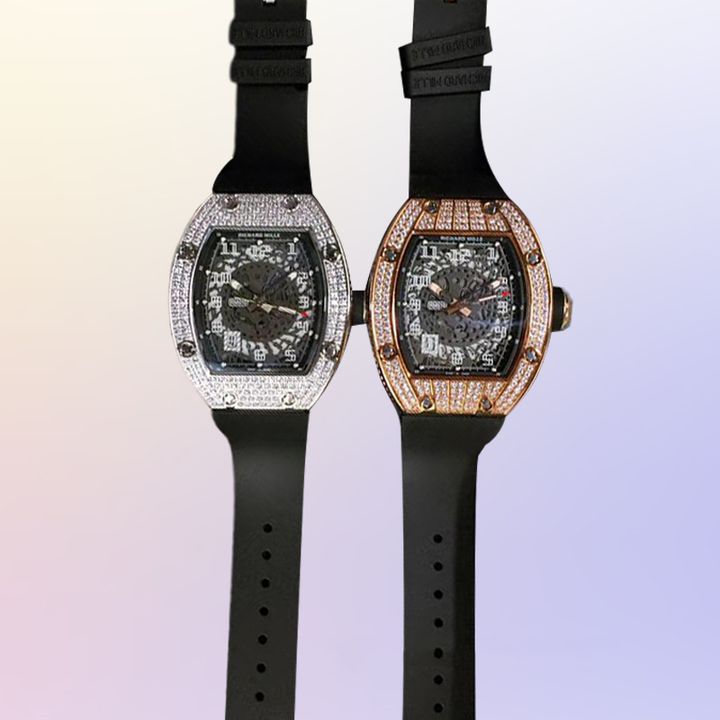 Richard Mille RM010 RM010-002 Around 5042mm Men Transparent Dial Rose Gold - LITELUX