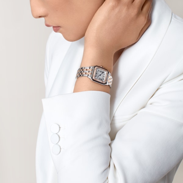 PANTHERE Rose Gold Mix Diamond 30mm - LITELUX