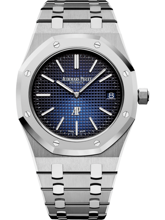 ROYAL OAK “JUMBO” Smoked Blue Dial 39mm - LITELUX