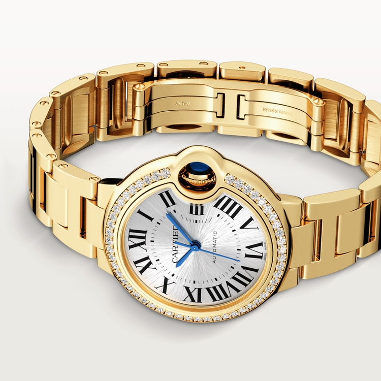 BALLON BLEU Diamond Yellow Gold 33mm - LITELUX