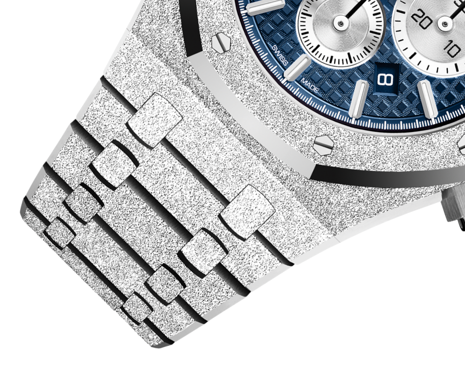 ROYAL OAK FROSTED GOLD CHRONOGRAPH Blue Dial 41mm - LITELUX