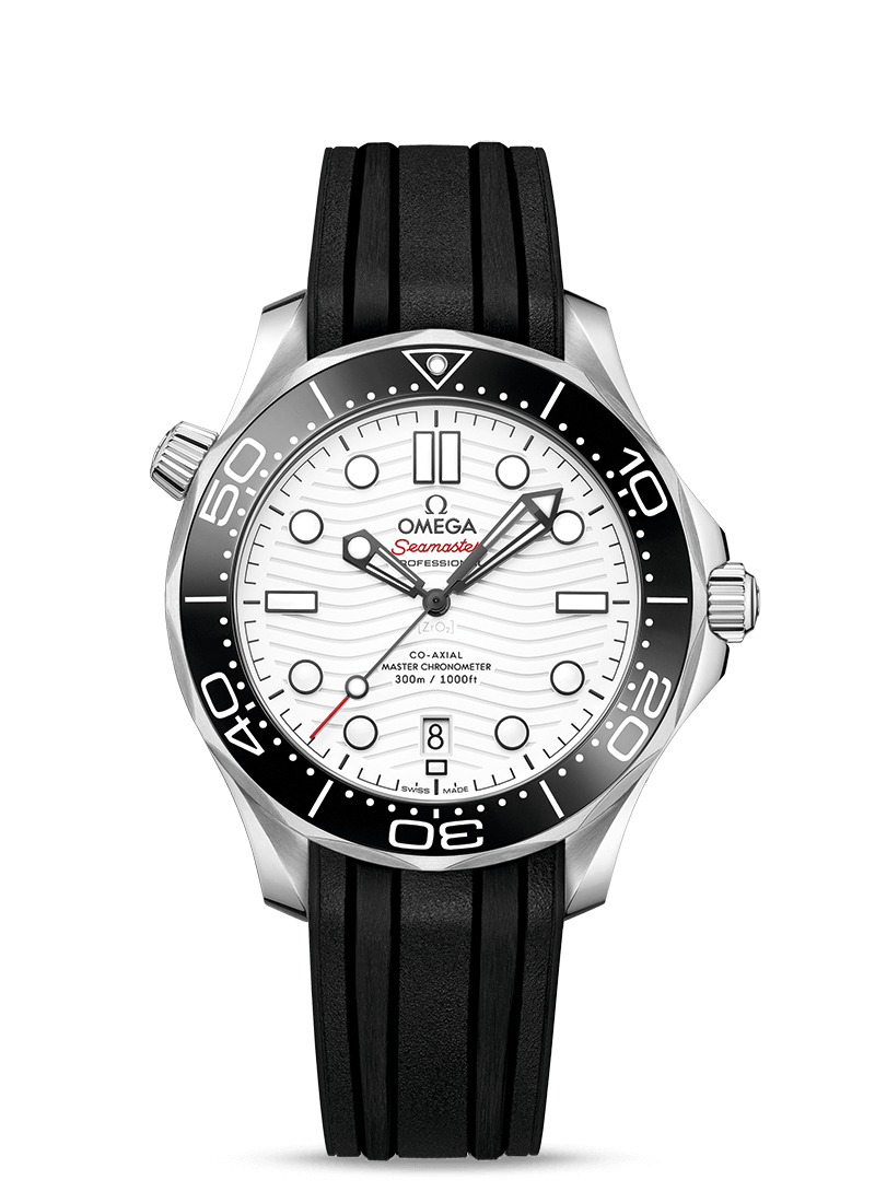 Seamaster Diver 300m Black / White 42mm - LITELUX