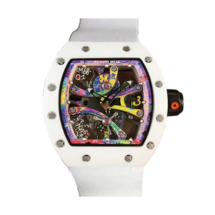 Richard Mille RM53-01 Men Around 5043mm RM53-01-004 White Mechanical - LITELUX