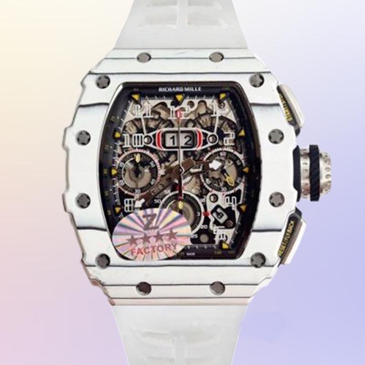 Richard Mille RM 62-01 Men 50 42mm RM 62-01-009 Automatic Transparent Dial - LITELUX