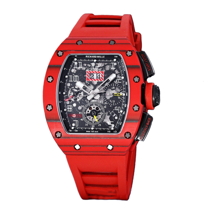 Richard Mille RM010 Around 50 40mm RM010 Men Automatic Silver-tone - LITELUX