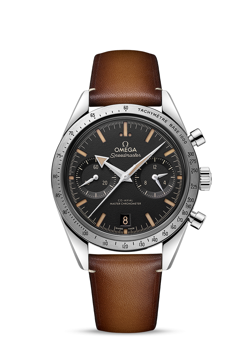 SPEEDMASTER '57 Black 40.5mm - LITELUX