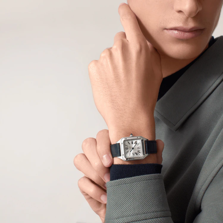 SANTOS-DUMONT Blue Strap 38mm - LITELUX
