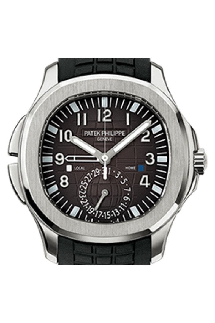Aquanaut 5164A-001 Dual Time Black Dial 40mm - LITELUX