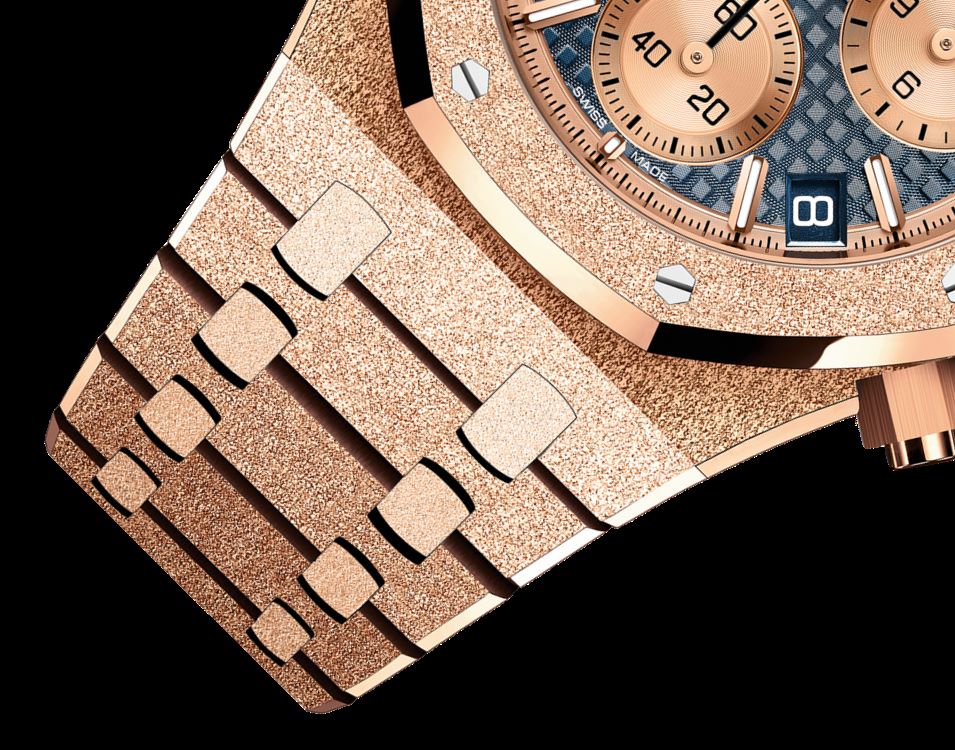 ROYAL OAK FROSTED GOLD CHRONOGRAPH Blue Dial 41mm - LITELUX