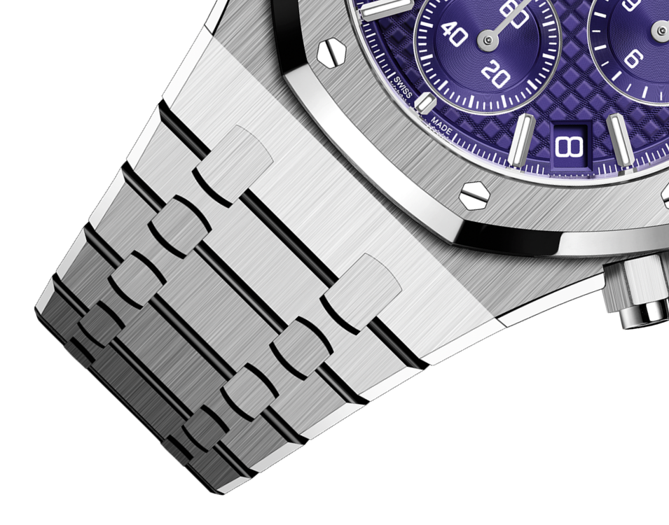 ROYAL OAK CHRONOGRAPH Purple Dial 41mm - LITELUX