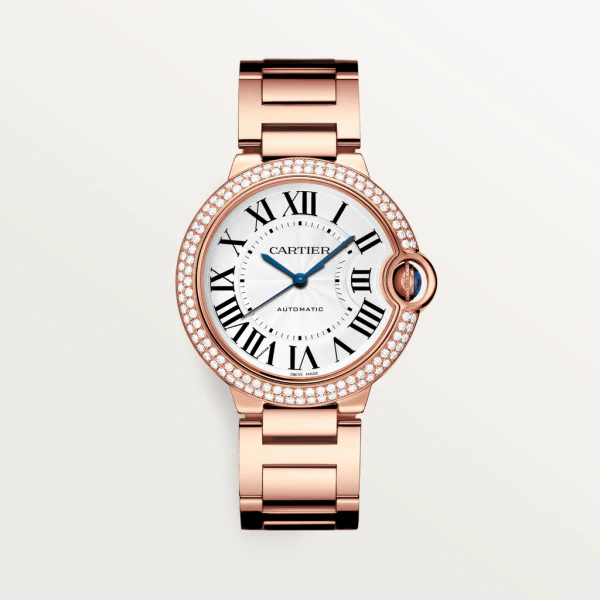 BALLON BLEU Diamond Rose Gold 36mm - LITELUX